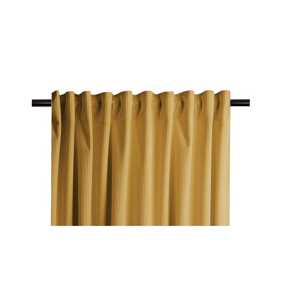 Zasłona z taśmą CASUAL CHIC 140x270 musz